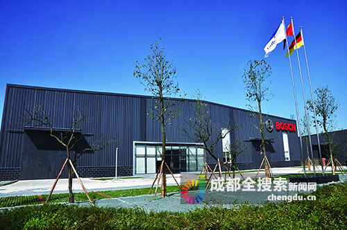 博世电动工具新厂房在成都市蒲江县开建
