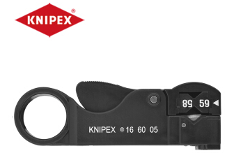 凯尼派克（KNIPEX）16 60 05 SB 同轴电缆剥线工具 (期货货期8周)